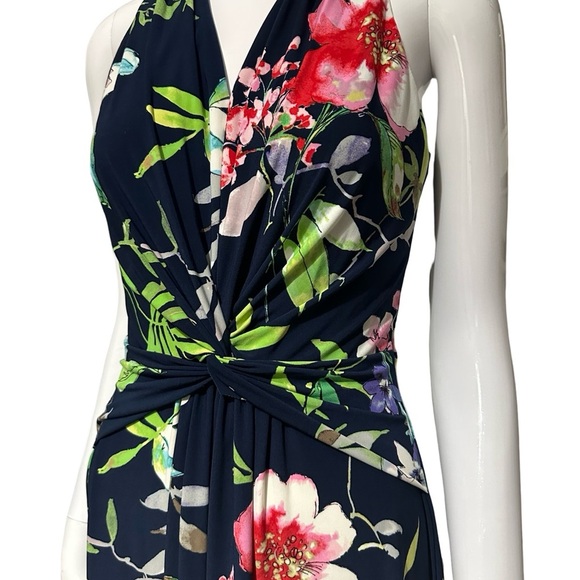 Chaps Floral Sleeveless Dress - Picture 3 of 9